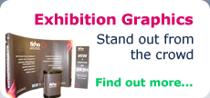 Exhibition Graphics - Stand out from the crowd - Find out more...