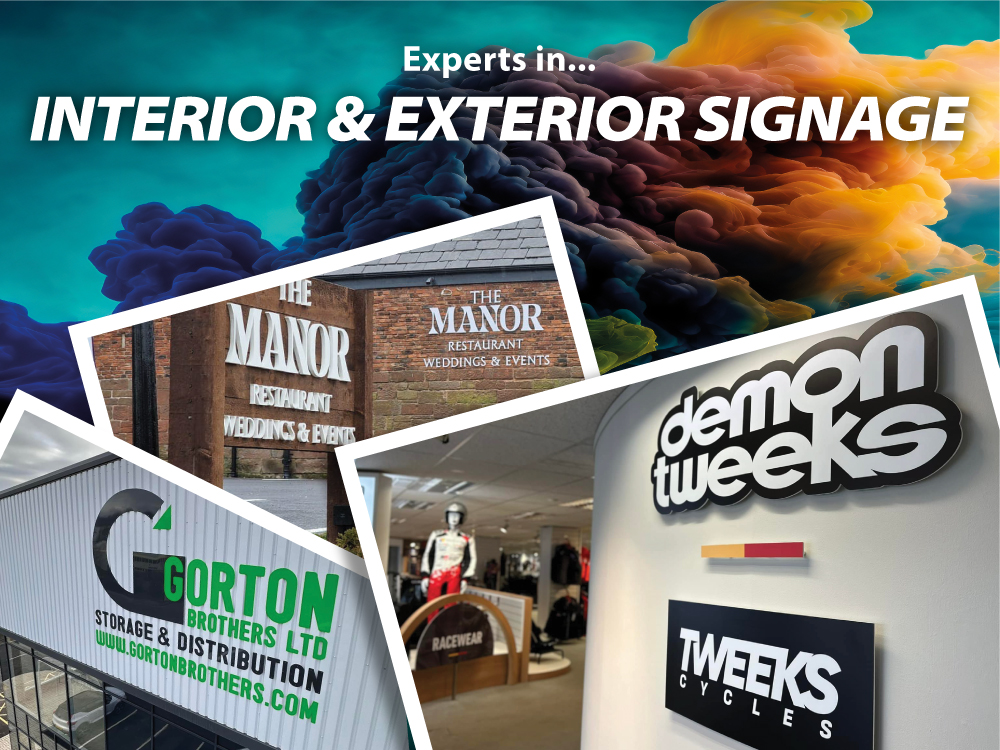 Interior & Exterior Signage Wrexham