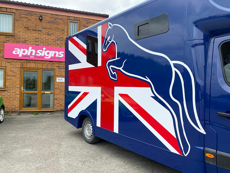 Horse box graphics